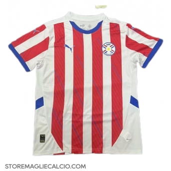 Paraguay Maglia Gara Casa Repliche Copa America 2024